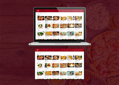 Food Menu - 043 daily 100 daily ui dailyui design food menu menu restaurant ui ui ux web design website