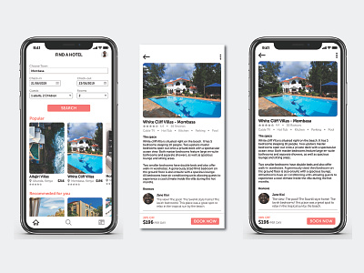 Hotel Booking - 067 booking daily 100 daily ui dailyui design hotel hotel booking mobile ui ui challenge ui ux web design website