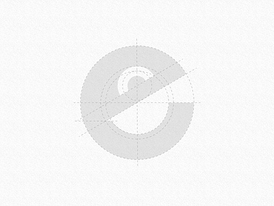 e + Happy face logo concept "happe' grid