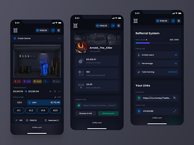 Knifex Casino - Mobile Version