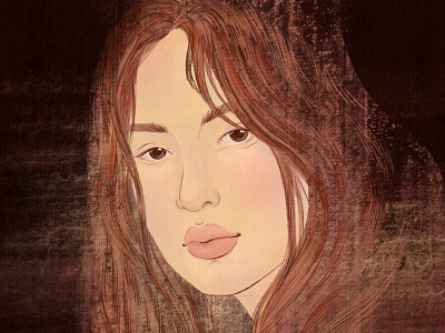 choco design detailed digi digital art illustration portrait procreate woman