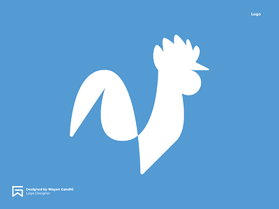 Rooster Logo Concept clever logo logo logo design logo designer rooster rooster logo simple logo