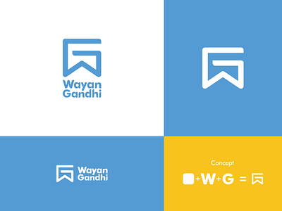 WG Wayan Gandhi | Personal Logo