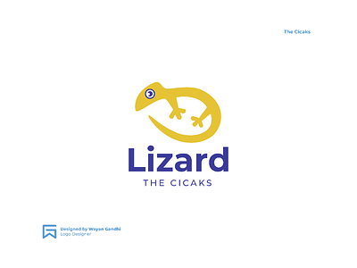 Lizard | Logo Exploration awesome logo cicak cicak logo cicaks exploration lizard lizard illustration lizard logo logo logo daily logo design logo illustration simple logo wayan gandhi wgndhi