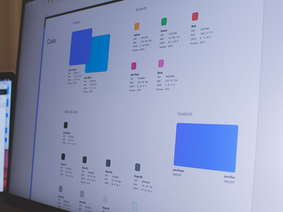 Color Guide Tease branding color color guide palette style guide styles