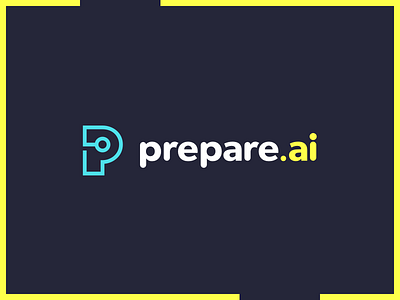 Prepare.AI Logo ai artificial intelligence brand brand design branding conferences icon logomark logos nonprofit