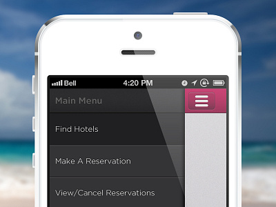 Hotel iOS App - Navigation