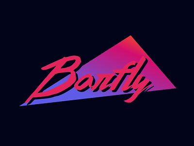 Barfly Logo app brand branding logo logos retro retrowave ui uidesign ux ui ux design uxdesign vaporwave