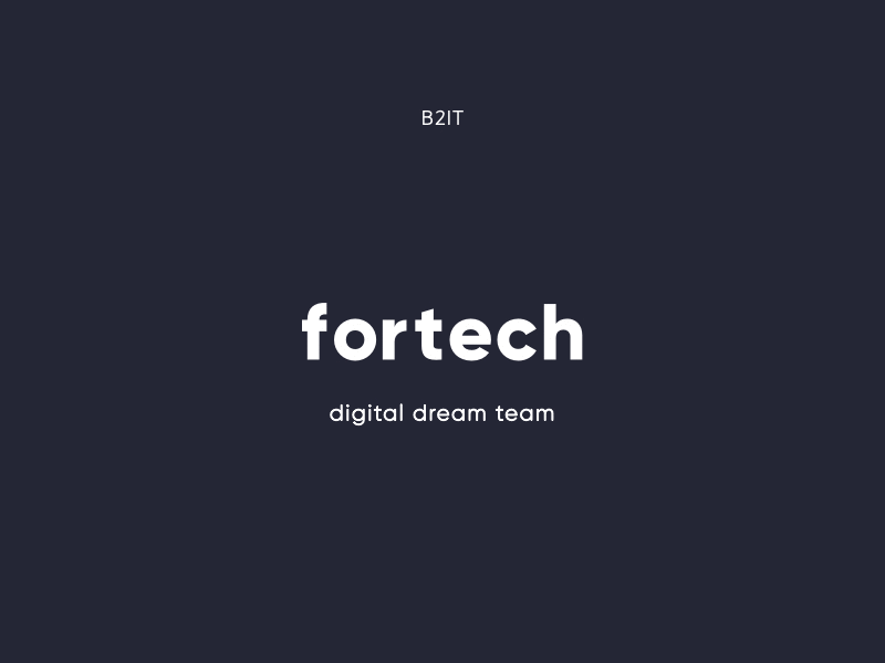 Fortech Digital Dream Team — Logo Design brand brand design brand designer branding branding design branding identity design identity identity design ilovemyjob it company it logo logo logodesign logodesigner logotype logotype design logotype designer makarovkirill makarovkirilldesign