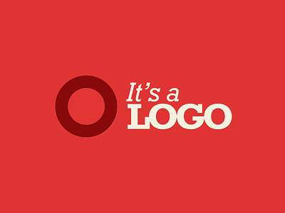 It's a logo logo red