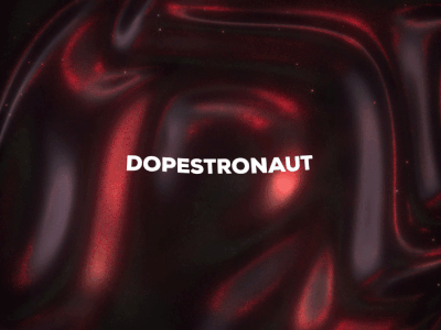 Red Wave #dopestronaut after effects animation cinema4d