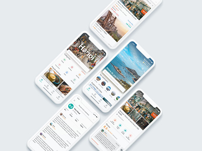 SDK for Travel App app app design flat illustration illustrator ui ui ux ux