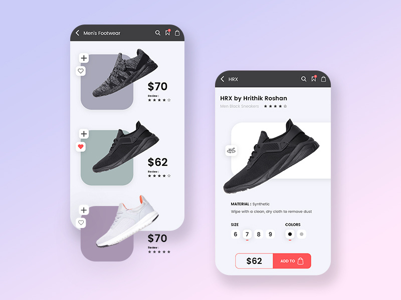 E-Commerce Mobile Application app design ui ux branding ios app android app design android app e-commerce design e-commerce app mobile app development mobile design