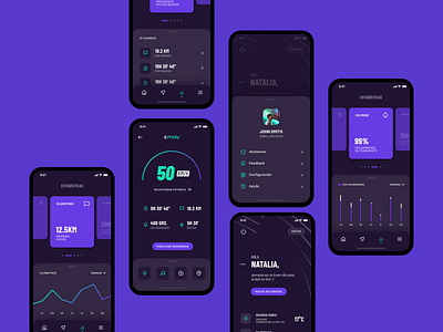 Emov Smart Bike — UX UI