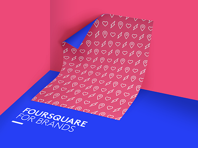 Foursquare Icons Pattern