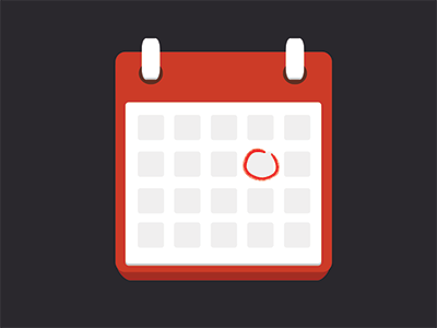 Room Booking Icon appointment booking calendars colourful dates highlight icon red two tone vector