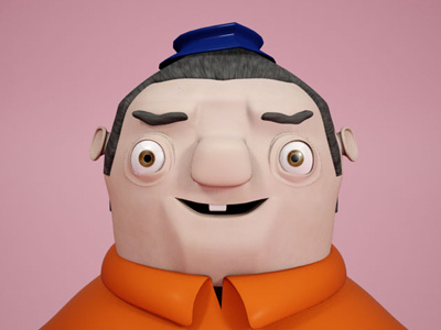 Luvy 3d animation character modelling toon