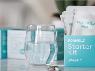 Formula Starter Kit branding packaging product photography