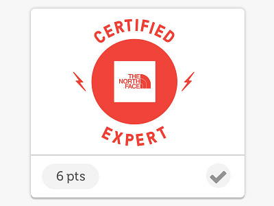 Expert Profile - Brand Certified badge card design profile ui