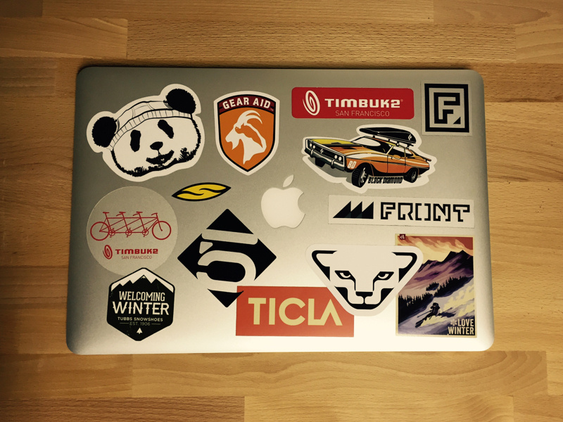 Sticker Computer macbook pro apple stickers computer