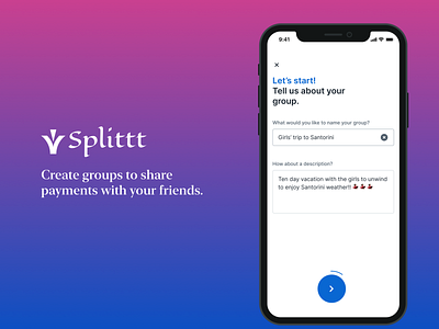 Splittt: share expenses as a group