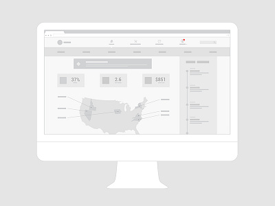 Control Panel Idea Wireframe control panel dashboard data data visualization feed usability wireframe