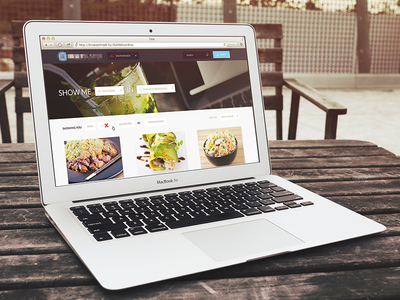 Food discovery site (WIP) creative direction design food interface results search site ui ux web