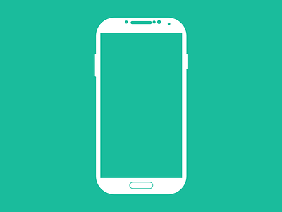 Galaxy S4 Vector Sketch Shape (free) android flat free freebie galaxy s4 samsung sketch svg