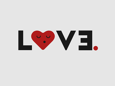 Love Logo Typhography