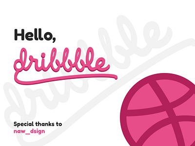 Dribbble Debut