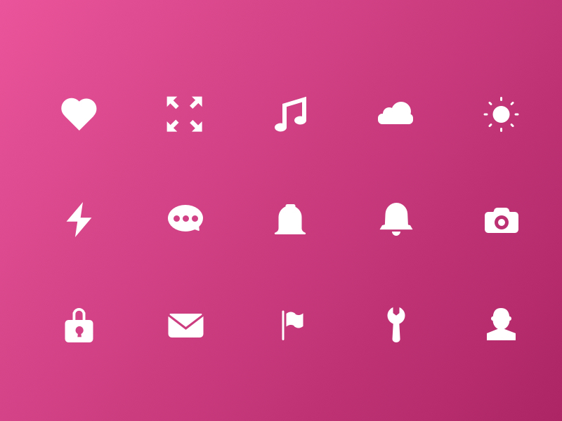 used icon1 by ShirleyXie on Dribbble