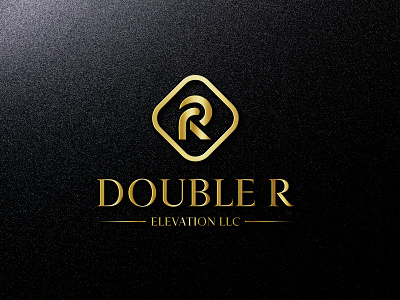 Double R logo branding design graphic design illustration logo logo design logo design branding t shirt typo logo vector