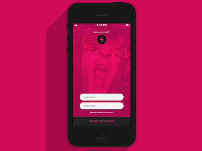 Daily UI 001 - Sign Up app dailyui dailyui001 music signup