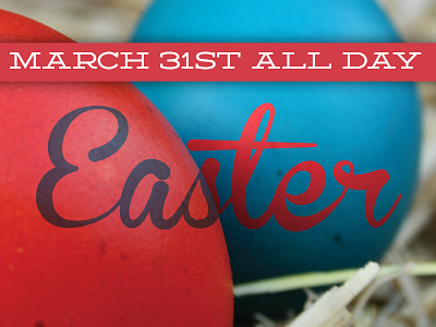 Easter Menu blue bunny chocolate easter eggs holiday hues pink sans serif serifs