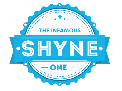 Badge badge illustrator shyne sticker.