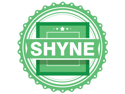 Badge 3 badge illustrator shyne sticker.