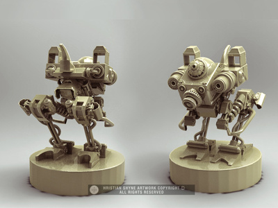 Grass Hopper Combat Robot combat robot shyne zbrush