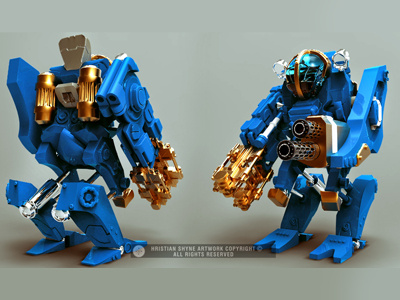 Doombringer doombringer mech shyne zbrush