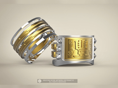 Jedi Mind Tricks ring jedi jewlery jmt mind ring shyne tricks zbrush