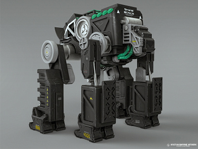 Gorilla Bot 3d cyborg gorilla keyshot mech photoshop zbrush