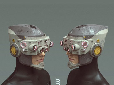Helmet07 3d concept conceptart conceptdesign hristian shyne style