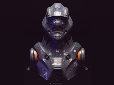 Cyborg : Arabica 3d concept conceptart design hristian mech photoshop shyne style