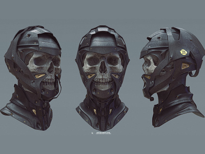 Armour 3d concept conceptdesign cyborg hristian mecha shyne style