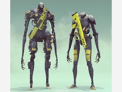 The Reapers 3d concept conceptart design shyne style