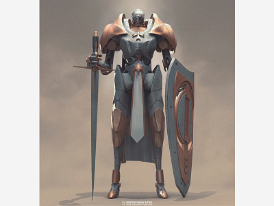 The Knight 3d concept conceptart conceptdesign design shyne
