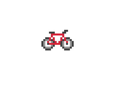 Cute Pixel Bike
