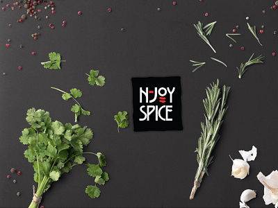 N-Joy Spices branding clean design design identity logo modern spices