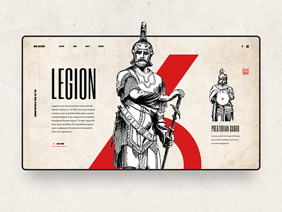 Roman Legion - UI Design