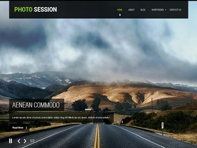 Professional Photography Website Templates by WP Themes on Dribbble Professional Photography Website Templates by WP Themes on Dribbble