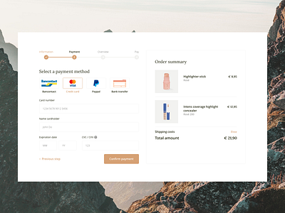 Credit Card Checkout - 002 - Daily UI